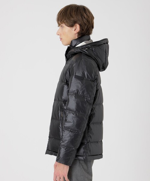 BLACK LABEL CRESTBRIDGE（ブラックレーベル・クレストブリッジ）の「【一部店舗限定】クレストブリッジチェックコンビネーションダウン（ダウンジャケット/コート・メンズ・ブラック/ネイビー/オフホワイト・M/L/XL）」の15枚目の写真