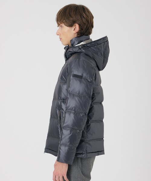 BLACK LABEL CRESTBRIDGE(ブラックレーベル・クレストブリッジ)の「【一部店舗限定】クレストブリッジチェックコンビネーションダウン(ダウンジャケット/コート・メンズ・ブラック/ネイビー/オフホワイト・M/L/XL)」の10枚目の写真