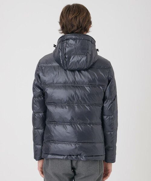 BLACK LABEL CRESTBRIDGE(ブラックレーベル・クレストブリッジ)の「【一部店舗限定】クレストブリッジチェックコンビネーションダウン(ダウンジャケット/コート・メンズ・ブラック/ネイビー/オフホワイト・M/L/XL)」の9枚目の写真