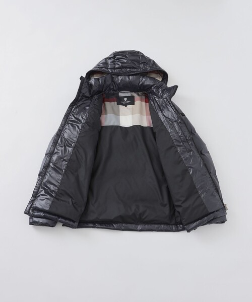 BLACK LABEL CRESTBRIDGE(ブラックレーベル・クレストブリッジ)の「【一部店舗限定】クレストブリッジチェックコンビネーションダウン(ダウンジャケット/コート・メンズ・ブラック/ネイビー/オフホワイト・M/L/XL)」の5枚目の写真