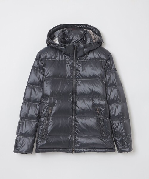 BLACK LABEL CRESTBRIDGE(ブラックレーベル・クレストブリッジ)の「【一部店舗限定】クレストブリッジチェックコンビネーションダウン(ダウンジャケット/コート・メンズ・ブラック/ネイビー/オフホワイト・M/L/XL)」の4枚目の写真