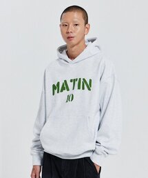 DE GRAND MATIN（ディグランドマーティン）の「V.HEAVY HOOD SWEAT MATIN_1% MELANGE GRAY（パーカー）」