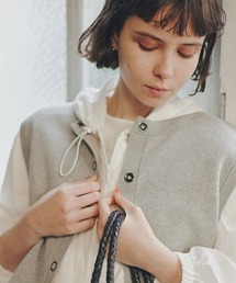 human woman | ◆ハイツイストコットン混ジャカードベスト(ベスト)