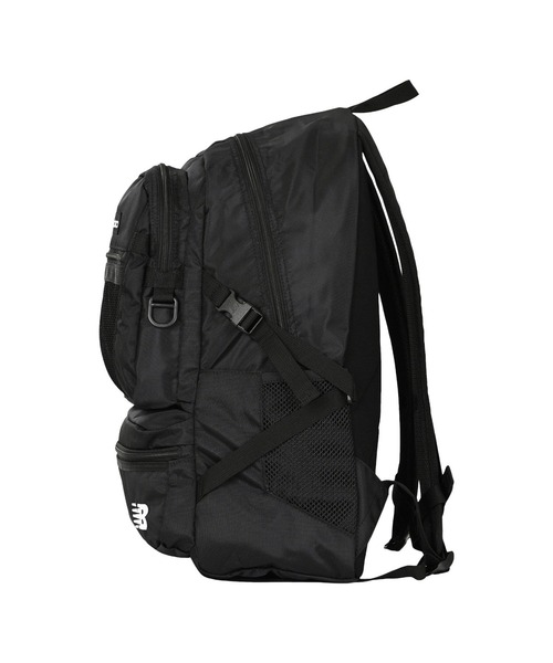 NEW BALANCE(ニューバランス)の「エブリデイバックパック30L(バックパック/リュック・メンズ・ブラック×ホワイト・ONE SIZE)」の4枚目の写真