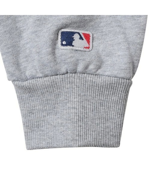 Fanatics（ファナティクス）の「ファナティクス【Fanatics】‐ ロサンゼルス ドジャース エンブレムロゴ パーカー【Los Angeles Dodgers EMBLEM LOGO HOODIE GRAY ML0625FW0004】（パーカー・メンズ・ヘザーグレー・X-LARGE/LARGE）」の3枚目の写真