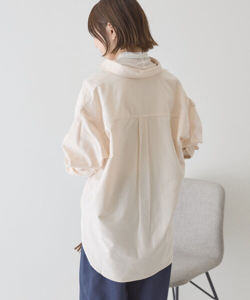 AMERICAN HOLIC(アメリカンホリック)の「【UVカット】オックスベーシックシャツ(シャツ/ブラウス・レディース・ブルー系その他6/サックスブルー/オレンジ/イエロー/ホワイト系その他5・L/M)」の19枚目の写真