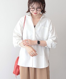 AMERICAN HOLIC | 【UVカット】オックスベーシックシャツ(シャツ/ブラウス)