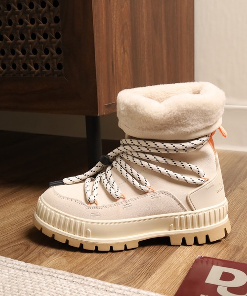 PALLADIUM（パラディウム）の「PALLASHOCK HIVER  パラショック ハイバー（ブーツ・レディース・ブラック/アイボリー・24cm/23.5cm/23cm/25cm/24.5cm/22.5cm）」の7枚目の写真