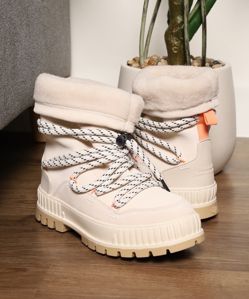 PALLADIUM（パラディウム）の「PALLASHOCK HIVER  パラショック ハイバー（ブーツ・レディース・ブラック/アイボリー・24cm/23.5cm/23cm/25cm/24.5cm/22.5cm）」の20枚目の写真