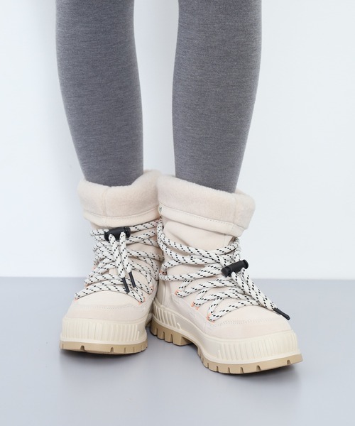 PALLADIUM（パラディウム）の「PALLASHOCK HIVER  パラショック ハイバー（ブーツ・レディース・ブラック/アイボリー・24cm/23.5cm/23cm/25cm/24.5cm/22.5cm）」の22枚目の写真