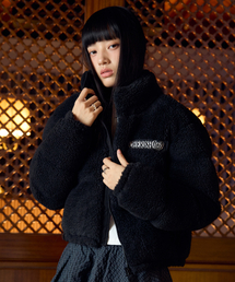 LARTIGENT（ラーティゼン）の「L13 FLEECE PUFFER JACKET(BLACK)（ダウンジャケット/コート）」