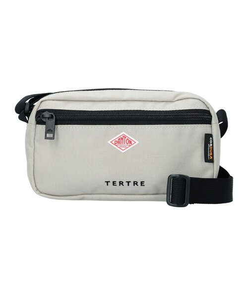 DANTON(ダントン)の「Cordura Canvas Shoulder Pouch〈TERTRE〉(ショルダーバッグ・レディース・オレンジ/ダークグレー/オフホワイト/グレイッシュベージュ/ブルー系その他5/ブラック・-)」の2枚目の写真