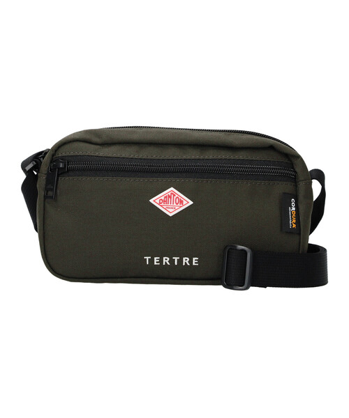 DANTON(ダントン)の「Cordura Canvas Shoulder Pouch〈TERTRE〉(ショルダーバッグ・レディース・オレンジ/ダークグレー/オフホワイト/グレイッシュベージュ/ブルー系その他5/ブラック・-)」の3枚目の写真