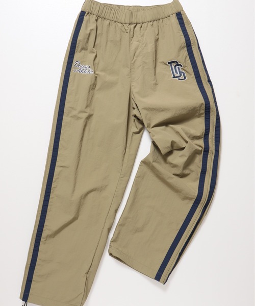 DISCUS ATHLETIC（ディスカス　アスレチック）の「【DISCUS ATHLETIC/ディスカス アスレチック】脇ライン撥水ナイロンワイドトラックパンツ（その他パンツ・メンズ・ネイビー/ベージュ/オフホワイト/ブラック・X-LARGE/LARGE/MEDIUM）」の16枚目の写真