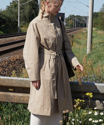 FOLNUA（フォルニュア）の「HIGH NECK TRENCH COAT (3COLOR)（トレンチコート）」