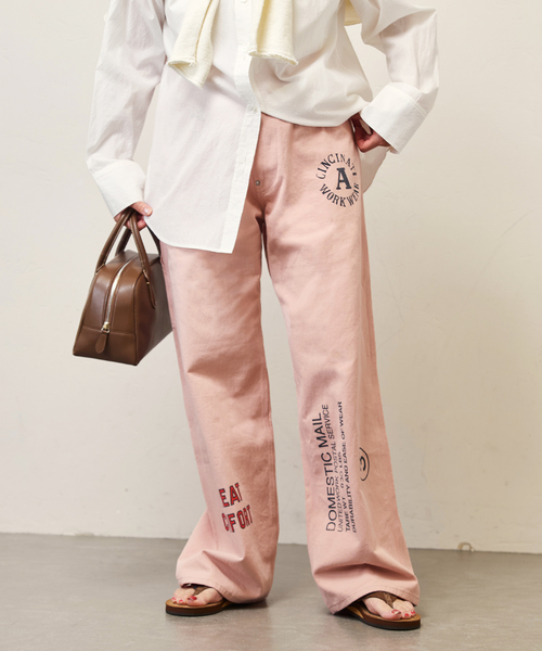 ★別注【PAYDAY】★大人気★プリントペインターパンツ☆ジャーナル☆ JOURNAL STANDARD｜《追加》別注【PAYDAY】 for JOURNAL STANDARD