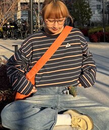 GEVACO（ゲバコ）の「【GEVACO】ボーダーベーシックロンTEE（Tシャツ/カットソー）」