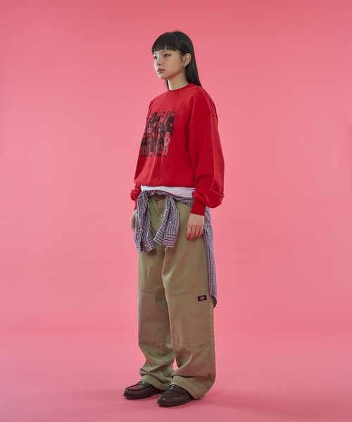 WISH FOR EVER(ウィッシュフォーエバー)の「【 6color /3size 】PIXEL MODEL DESIGN PULLOVER SWEAT / ピクセルモデルデザインプルオーバースウェット(スウェット・メンズ・ライトブルー/ピンク/レッド/グレー/イエロー/ネイビー・LARGE/MEDIUM/SMALL)」の17枚目の写真