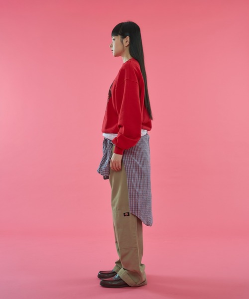 WISH FOR EVER(ウィッシュフォーエバー)の「【 6color /3size 】PIXEL MODEL DESIGN PULLOVER SWEAT / ピクセルモデルデザインプルオーバースウェット(スウェット・メンズ・ライトブルー/ピンク/レッド/グレー/イエロー/ネイビー・LARGE/MEDIUM/SMALL)」の18枚目の写真