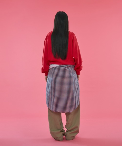 WISH FOR EVER(ウィッシュフォーエバー)の「【 6color /3size 】PIXEL MODEL DESIGN PULLOVER SWEAT / ピクセルモデルデザインプルオーバースウェット(スウェット・メンズ・ライトブルー/ピンク/レッド/グレー/イエロー/ネイビー・LARGE/MEDIUM/SMALL)」の19枚目の写真