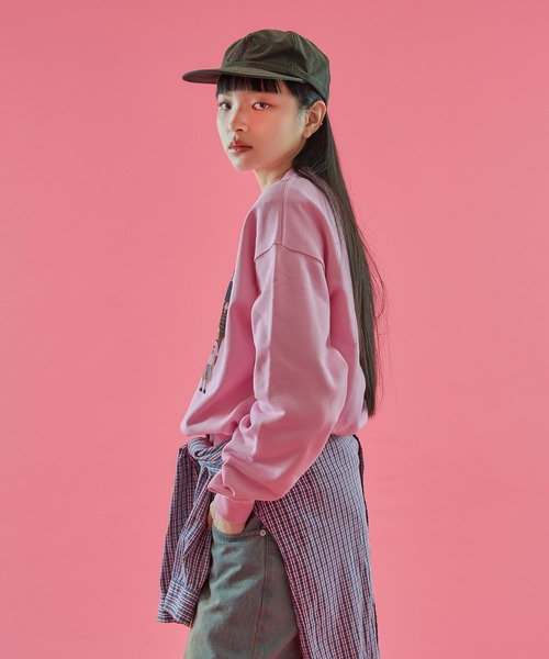 WISH FOR EVER(ウィッシュフォーエバー)の「【 6color /3size 】PIXEL MODEL DESIGN PULLOVER SWEAT / ピクセルモデルデザインプルオーバースウェット(スウェット・メンズ・ライトブルー/ピンク/レッド/グレー/イエロー/ネイビー・LARGE/MEDIUM/SMALL)」の14枚目の写真