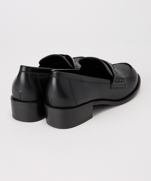 BARNYARDSTORM（バンヤードストーム）の「BARNYARDSTORM / ヒールコインローファー【一部店舗限定】（ローファー・レディース・グレイッシュベージュ/ブラック・36/37/38）」の18枚目の写真