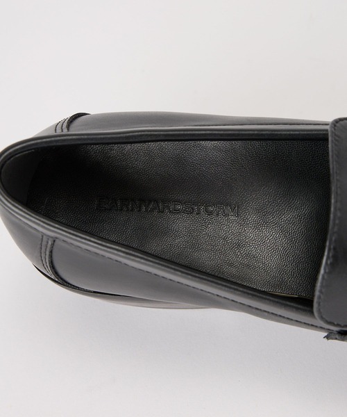 BARNYARDSTORM（バンヤードストーム）の「BARNYARDSTORM / ヒールコインローファー【一部店舗限定】（ローファー・レディース・グレイッシュベージュ/ブラック・36/37/38）」の20枚目の写真