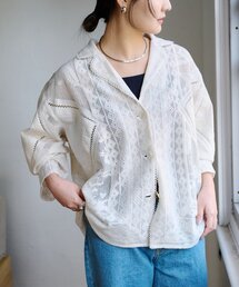 CIAOPANIC TYPY | 【india】レースリメイク風シャツジャケット(シャツ/ブラウス)