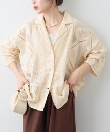 CIAOPANIC TYPY | 【india】レースリメイク風シャツジャケット(シャツ/ブラウス)