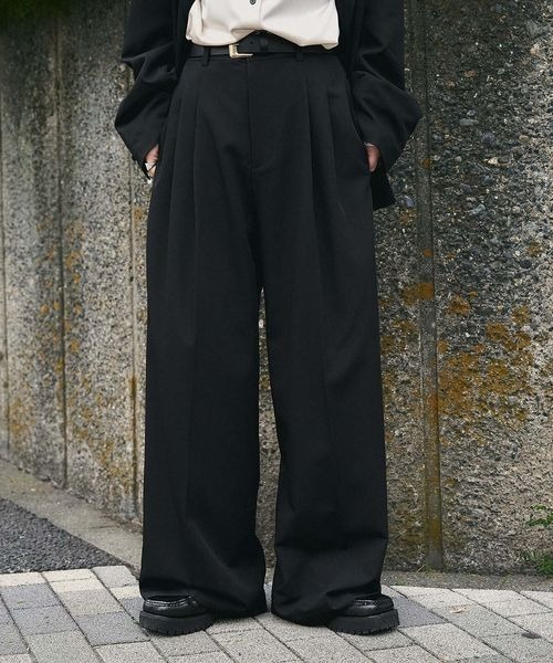 gypsohila⭐︎リラクシースラックス⭐︎白34新品未使用タグ付き！ スタッフ企画】2タックワイドパンツ/643230（スラックス）｜JEANASIS