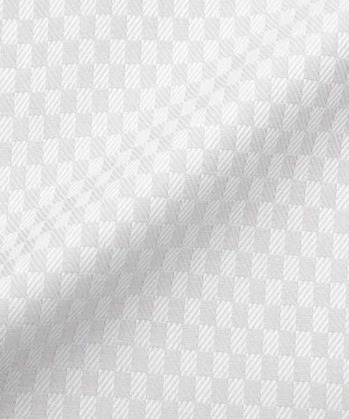 TOKYO SHIRTS（トウキョウシャツ）の「形態安定ノンアイロン ボタンダウン 長袖ビジネスワイシャツ（ビジネスシャツ・メンズ・グレー・首回り37cm-裄丈80cm/首回り39cm-裄丈80cm/首回り39cm-裄丈84cm/首回り41cm-裄丈82cm/首回り41cm-裄丈86cm/首回り42cm-裄丈82cm/首回り42cm-裄丈86cm/首回り43cm-裄丈82cm/首回り43cm-裄丈86cm/首回り37cm-裄丈84cm）」の2枚目の写真