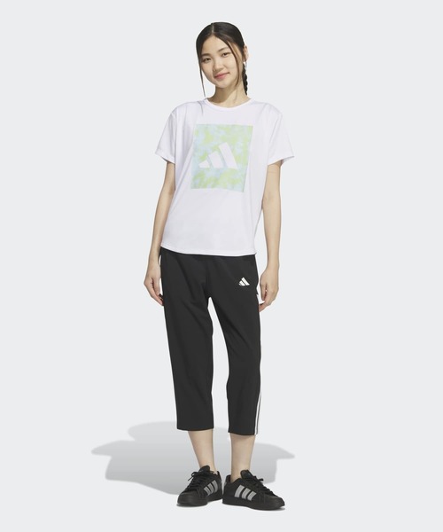 adidas(アディダス)の「マストハブス ウーブン カプリ パンツ / アディダス adidas(スウェットパンツ・レディース・ブラック・XX-LARGE/LARGE/MEDIUM/SMALL/X-LARGE/X-SMALL)」の5枚目の写真