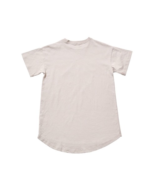 pairmanon(ペアマノン)の「【綿100%】【リンクコーデ】ガールズ ロゴプリント チュニックTシャツ(チュニック・キッズ・ピンク系その他/グレイッシュベージュ/ブルー・100/110/120/130/140/150/90)」の22枚目の写真