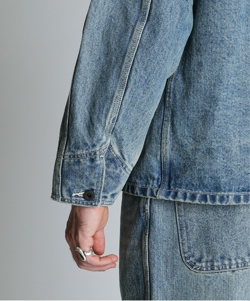 schott（ショット）の「Schott/ショット/LOT. 962J FP COVERALL USED/ファイアプルーフ カバーオール ユーズド（カバーオール・メンズ・ブルー系その他・36/38/40/42）」の20枚目の写真