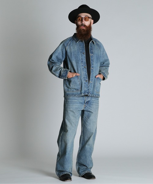 schott（ショット）の「Schott/ショット/LOT. 962J FP COVERALL USED/ファイアプルーフ カバーオール ユーズド（カバーオール・メンズ・ブルー系その他・36/38/40/42）」の21枚目の写真