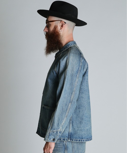 schott（ショット）の「Schott/ショット/LOT. 962J FP COVERALL USED/ファイアプルーフ カバーオール ユーズド（カバーオール・メンズ・ブルー系その他・36/38/40/42）」の15枚目の写真