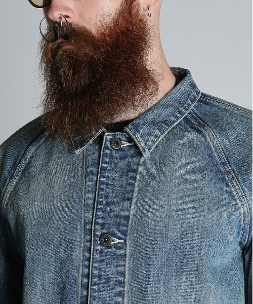 schott（ショット）の「Schott/ショット/LOT. 962J FP COVERALL USED/ファイアプルーフ カバーオール ユーズド（カバーオール・メンズ・ブルー系その他・36/38/40/42）」の17枚目の写真