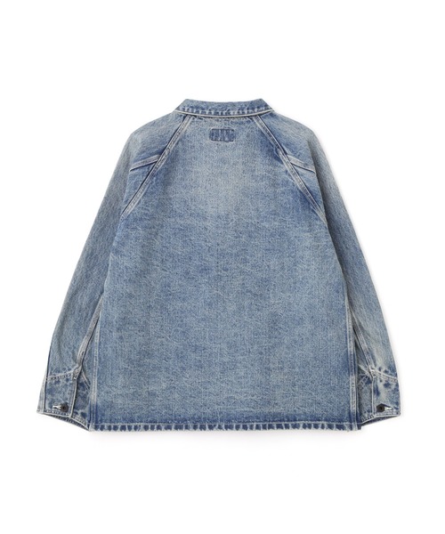 schott（ショット）の「Schott/ショット/LOT. 962J FP COVERALL USED/ファイアプルーフ カバーオール ユーズド（カバーオール・メンズ・ブルー系その他・36/38/40/42）」の3枚目の写真