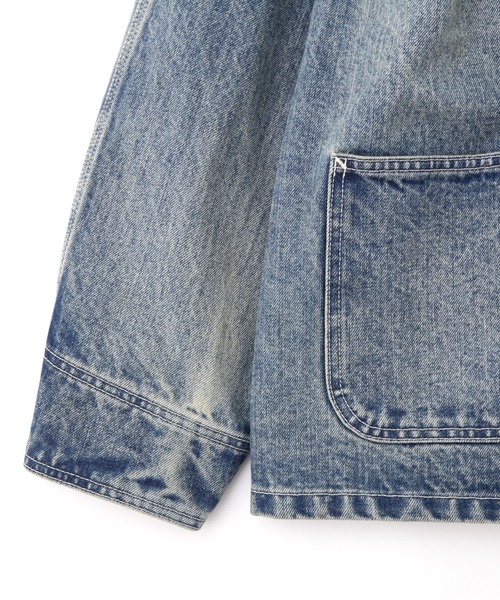 schott（ショット）の「Schott/ショット/LOT. 962J FP COVERALL USED/ファイアプルーフ カバーオール ユーズド（カバーオール・メンズ・ブルー系その他・36/38/40/42）」の6枚目の写真