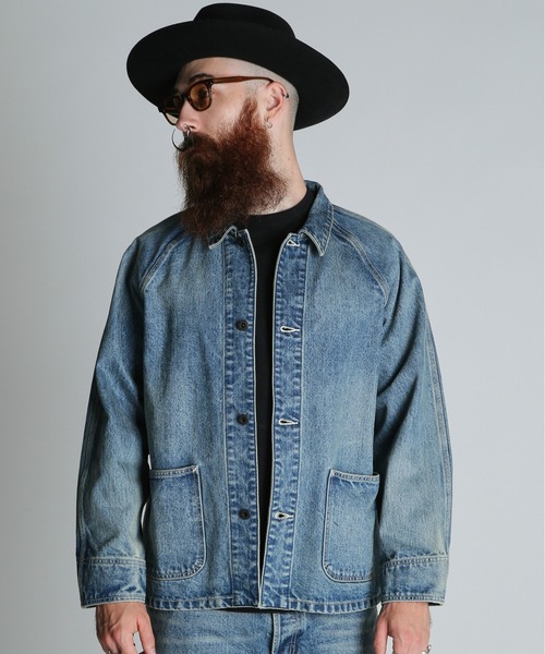 schott（ショット）の「Schott/ショット/LOT. 962J FP COVERALL USED/ファイアプルーフ カバーオール ユーズド（カバーオール・メンズ・ブルー系その他・36/38/40/42）」の12枚目の写真