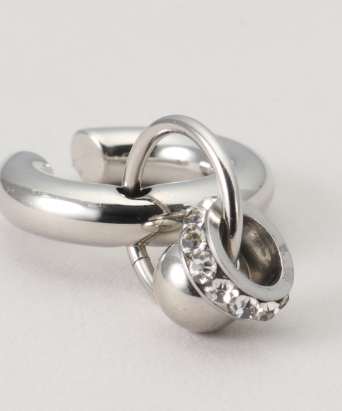 JUSTINE CLENQUET（ジュスティーヌクランケ）の「【JUSTINE CLENQUET/ジャスティーヌ クランケ】MOLLY EARCUFF（ネックレス・レディース・シルバー・FREE）」の4枚目の写真