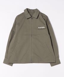 Purple&Yellow（パープルアンドイエロー）の「コットンセルロースツイル バック刺繍ブルゾン（ブルゾン）」