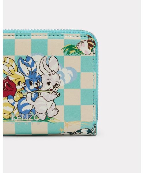 KENZO(ケンゾー)の「'KENZO Cartoon' レザー ジップ ウォレット(その他小物・メンズ・ブルー系その他・ONE SIZE)」の4枚目の写真