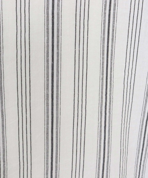 Magine（マージン）の「ms6418- Gauze Touch Stripe Skipper Polo Seven Sleeve Shirt 七分袖スキッパーポロシャツ(MGN-261-021)（ポロシャツ・メンズ・ホワイト/ネイビー/ブラック・48/46/44）」の22枚目の写真
