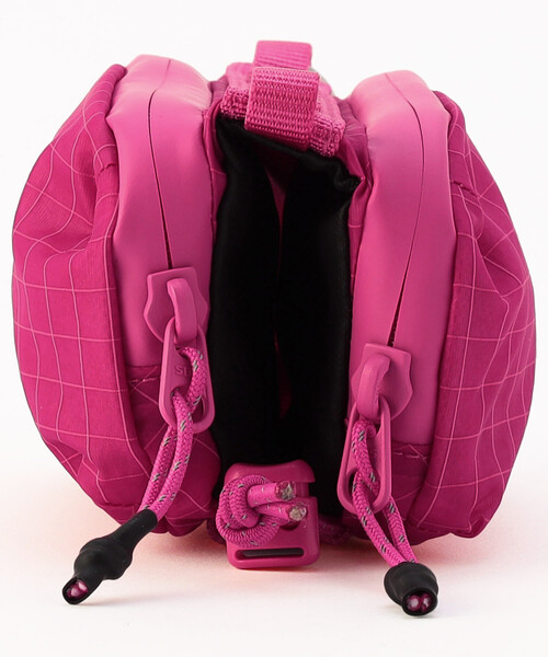 Topologie(トポロジー)の「Topologie/トポロジー Mini Bottle Sacoche Ripstop ミニボトルサコッシュ リップストップ【バッグ単体】(ショルダーバッグ・メンズ・オレンジ/ピンク・ONE SIZE)」の3枚目の写真