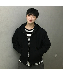 MINDBRIDGE（マインドブリッジ）の「オックスフォードフードジップアップブルゾン（パーカー）」