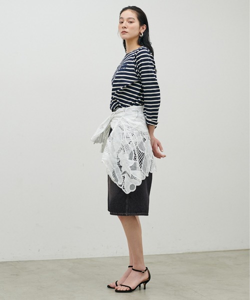 LARUTA（ラルータ）の「【LARUTA】デニムタックハーフパンツ（デニムパンツ・レディース・ブルー/グレー・FREE）」の17枚目の写真