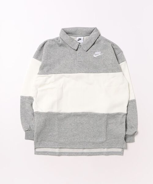 NIKE(ナイキ)の「《NIKEアパレル》K NSW CLUB RUBGY FT LBR(その他トップス・キッズ・グレー系その他/ブラウン系その他/ブルー系その他・140/150/160)」の2枚目の写真