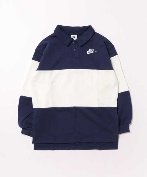NIKE(ナイキ)の「《NIKEアパレル》K NSW CLUB RUBGY FT LBR(その他トップス・キッズ・グレー系その他/ブラウン系その他/ブルー系その他・140/150/160)」の3枚目の写真