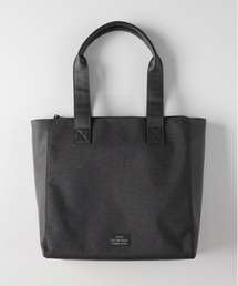 BACK NUMBER | 【BACK NUMBER】杢調ポリコンビトートバッグ (耐久性 / 洗練デザイン / ビジネス対応 / カジュアル)(トートバッグ)